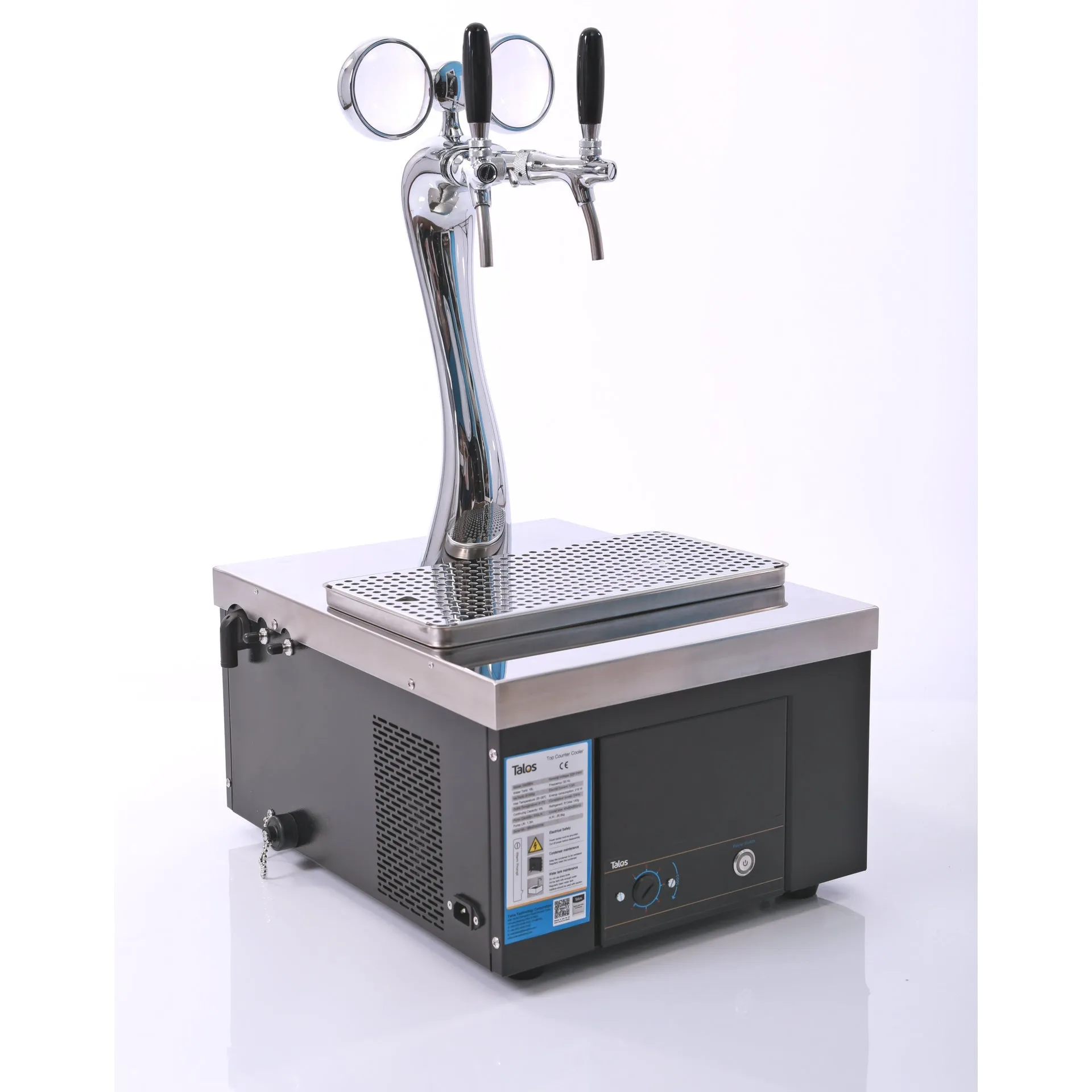 2 tap Tower Beer Chiller and Dispenser- Talos