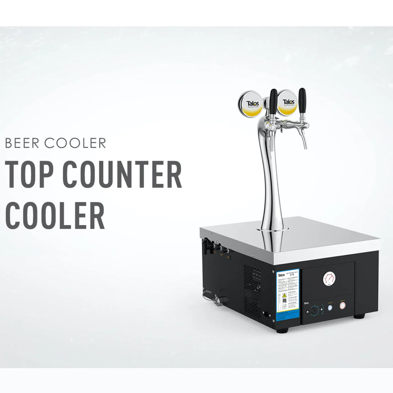 2 tap Tower Beer Chiller and Dispenser- Talos