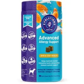 20% OFF: NaturVet Evolutions Advanced Allergy Support (Skin & Coat Health) Soft Chews For Dogs