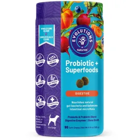 20% OFF: NaturVet Evolutions Probiotic   Superfoods (Digestive) Soft Chews For Dogs