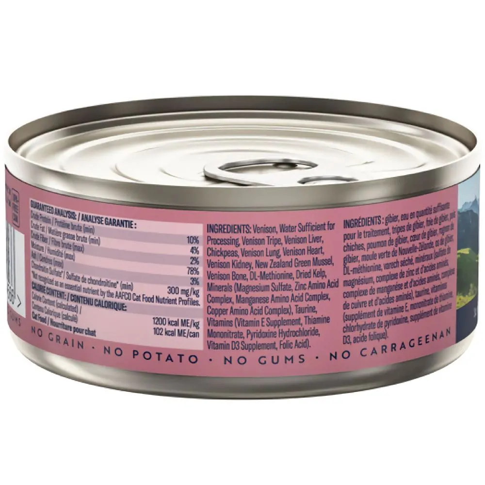 20% OFF: ZiwiPeak Venison Grain-Free Canned Cat Food 85g