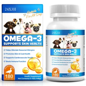 24H3H Omega-3 Supports Skin Health