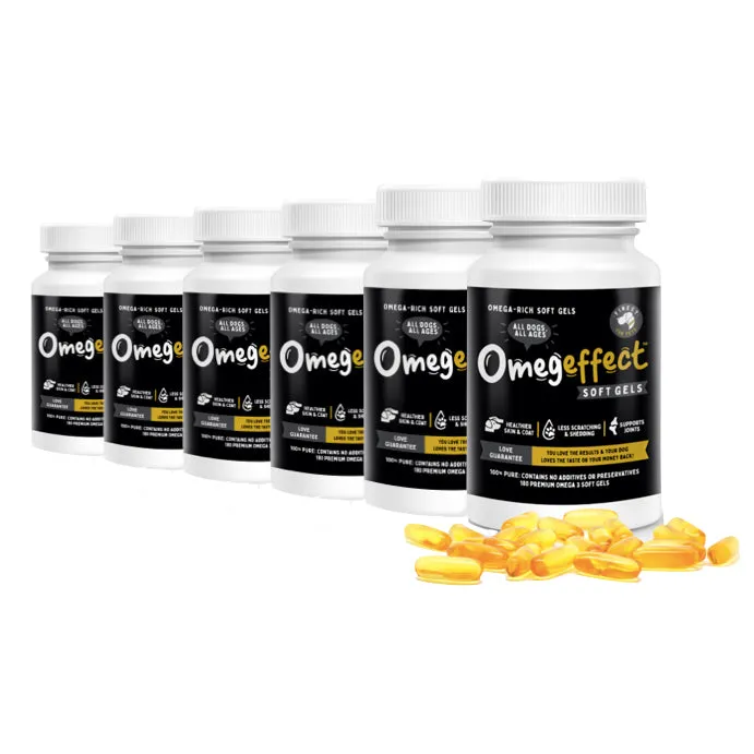 6 Bottles of  Omegeffect 180