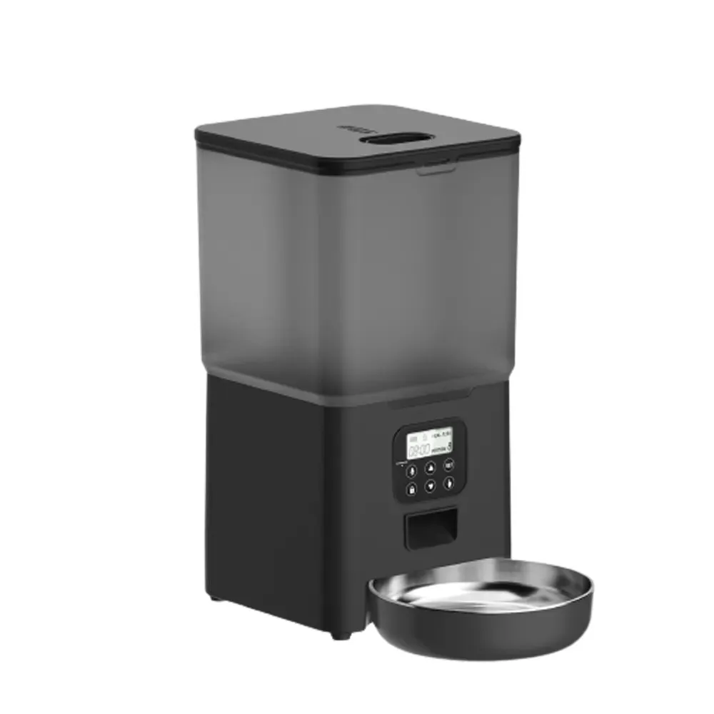 6L Cat Timing Feeder - Tuya APP Smart Cat Feeder Pet Dog Food Automatic Dispenser Suitable for Small Cats and Dogs Remote Feeding