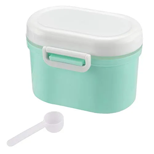 Accmor Portable Formula Dispenser with Scoop, BPA Free Milk Powder Container, Baby Food Storage, Candy Fruit Box, Snack Containers, for Infant Toddler Children Travel