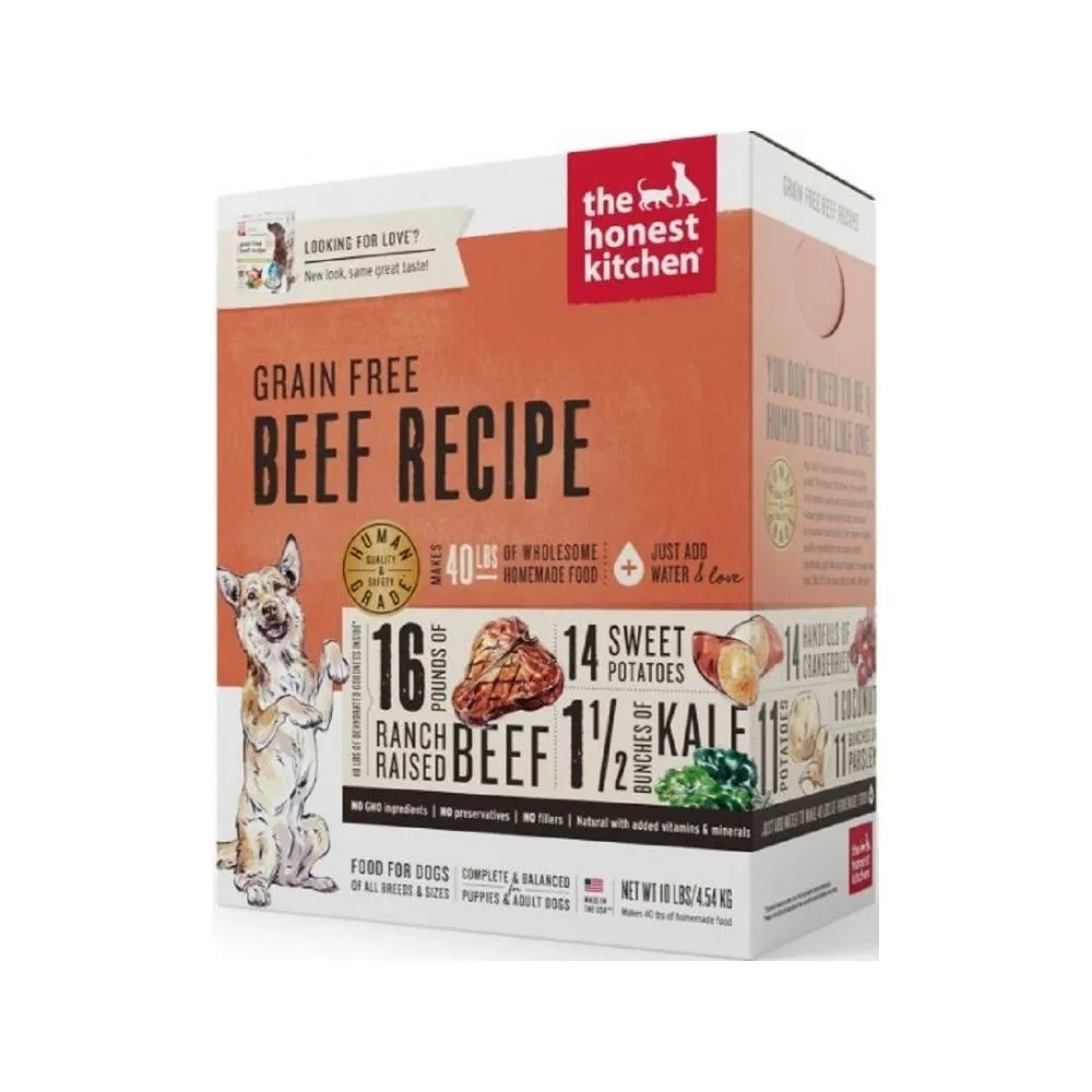 Adult Grain Free Beef Complete Dehydrated Dog Food