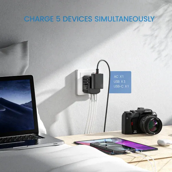 All-in-one Universal Travel Power Adapter