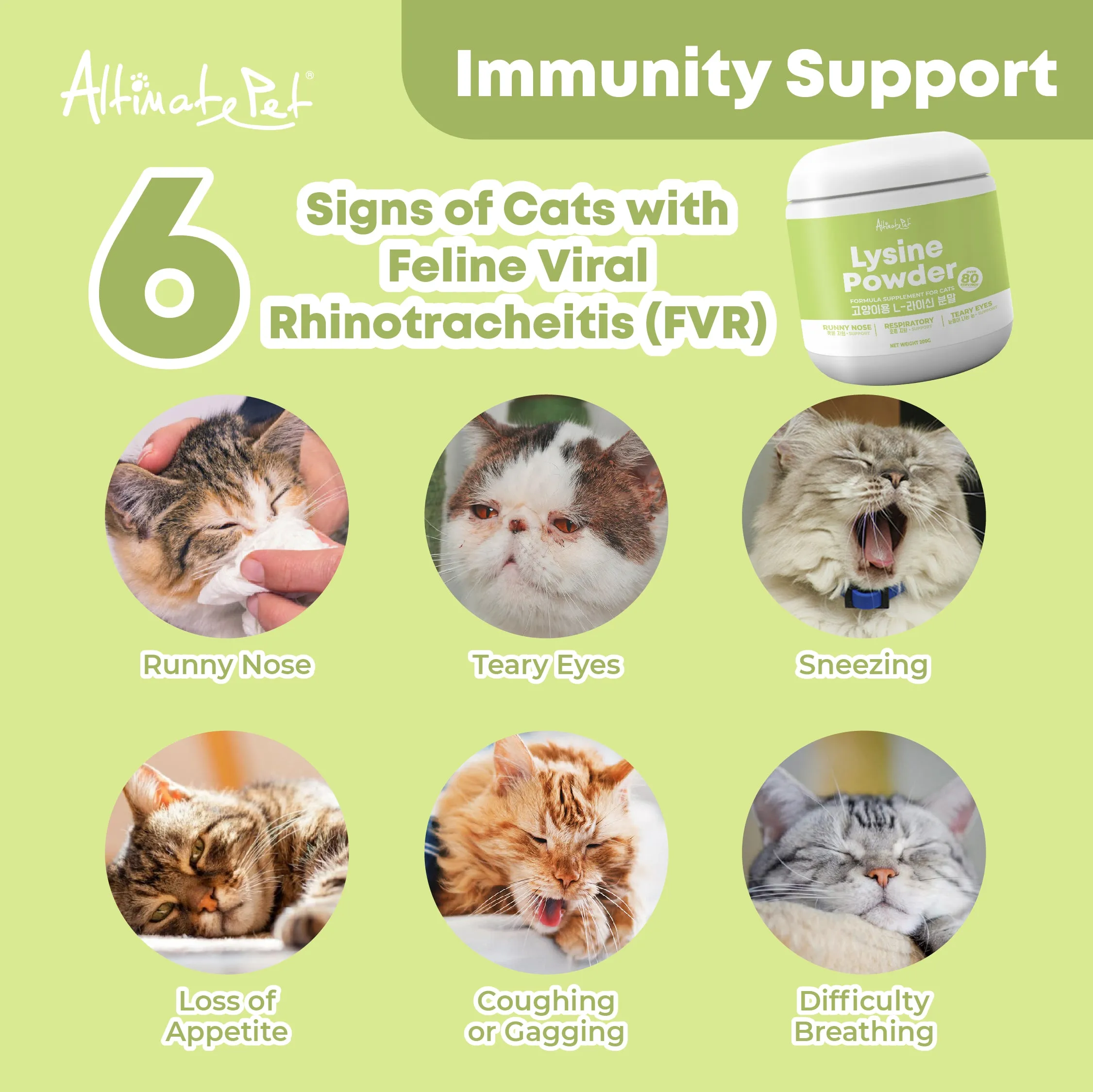 Altimate Pet Probiotic Powder Supplement For Dogs & Cats - Over 80 Servings (200g)
