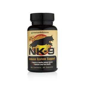 American Biosciences NK-9 Immune Support Capsules for Dogs & Cats