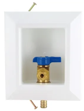 Apollo APXBOXIM Ice Maker Outlet Box, Polystyrene :EA: QUANTITY: 1