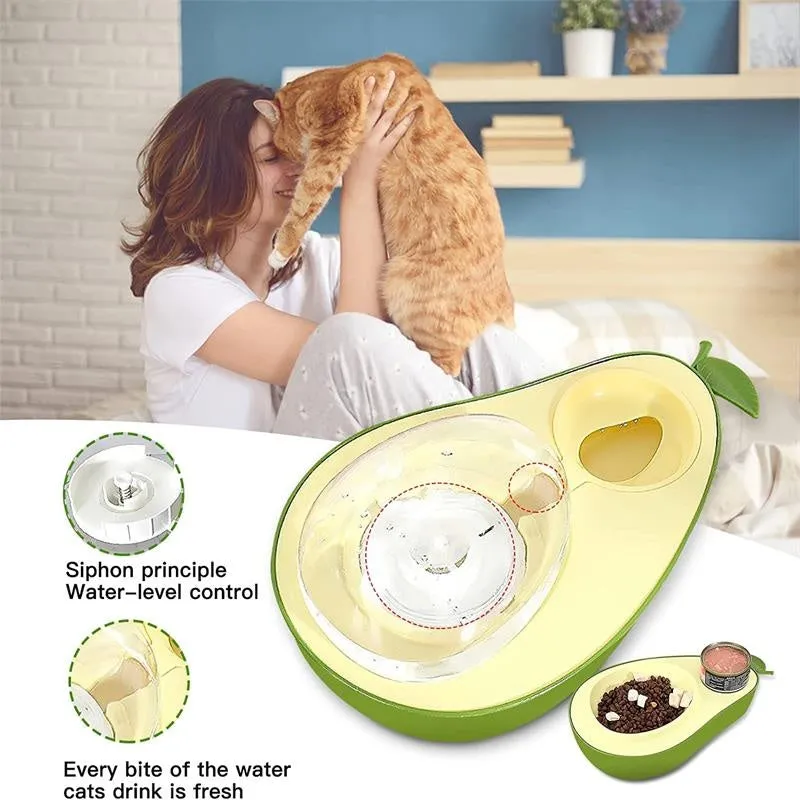 Automatic Avocado Slow Food Feeding Bowl