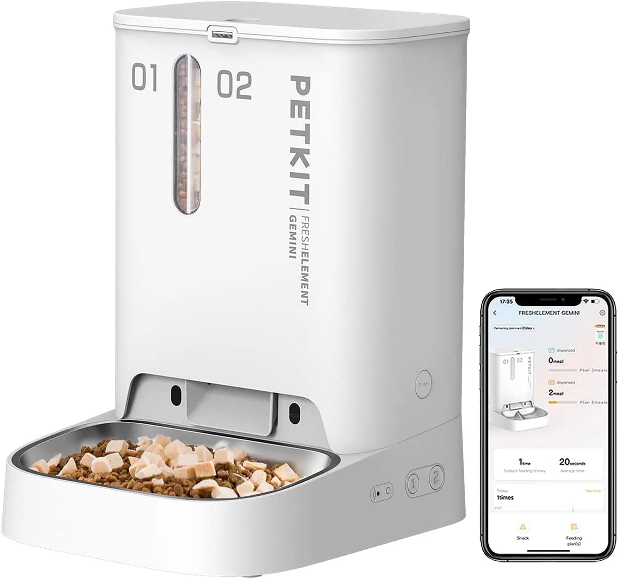 Automatic Pet Feeder with Camera