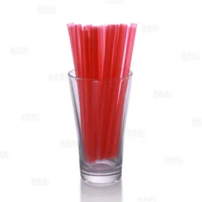 BarConic® 6" Straws - Red