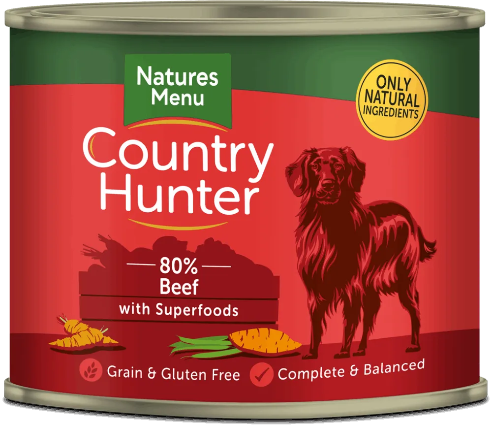 BEEF WITH SUPERFOOD CANS 600g