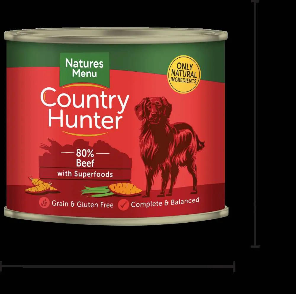 BEEF WITH SUPERFOOD CANS 600g