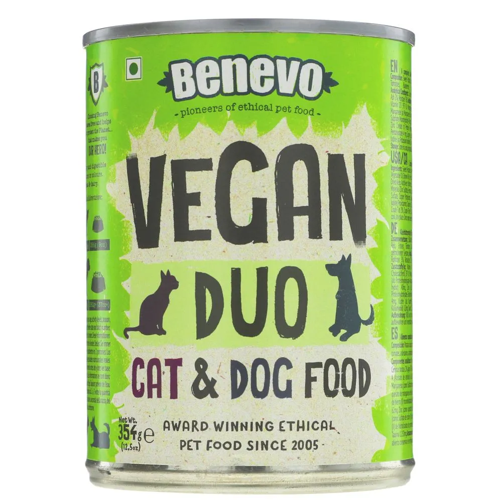 Benevo Duo - Complete Food for Cats & Dogs 354g