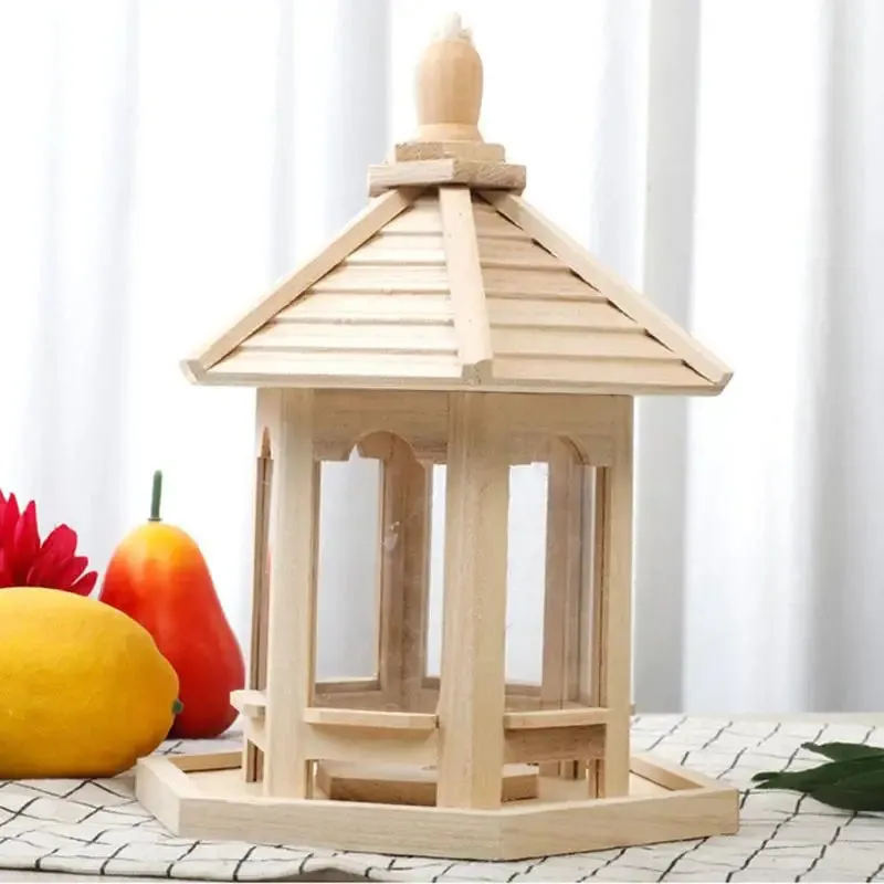 Bird Feeder Bird House Garden Wild Bird Feed Dispenser Hanging Feeder Support Dropshipping Wholesale