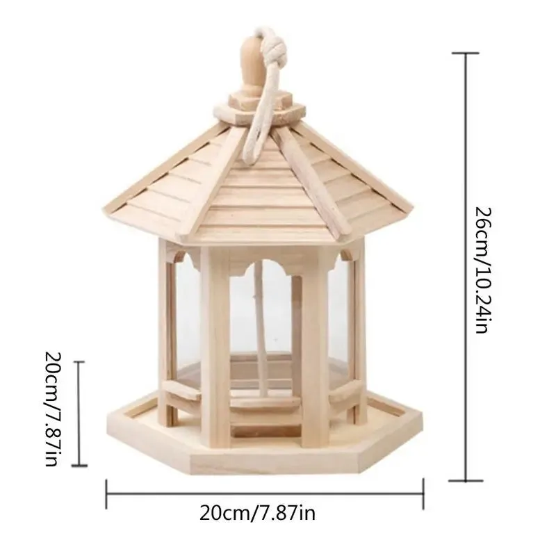 Bird Feeder Bird House Garden Wild Bird Feed Dispenser Hanging Feeder Support Dropshipping Wholesale