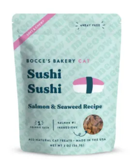 Bocce's Bakery Sushi Cat Treats 2oz