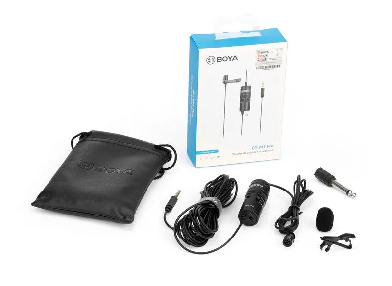 BOYA Universal Lavalier Microphone (BY-M1 Pro)