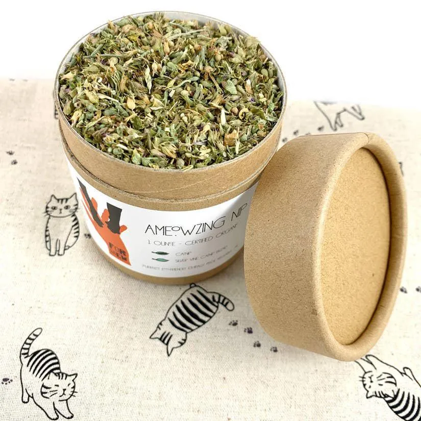 Cat Toy - 1oz Jar Catnip   Silver Vine Blend