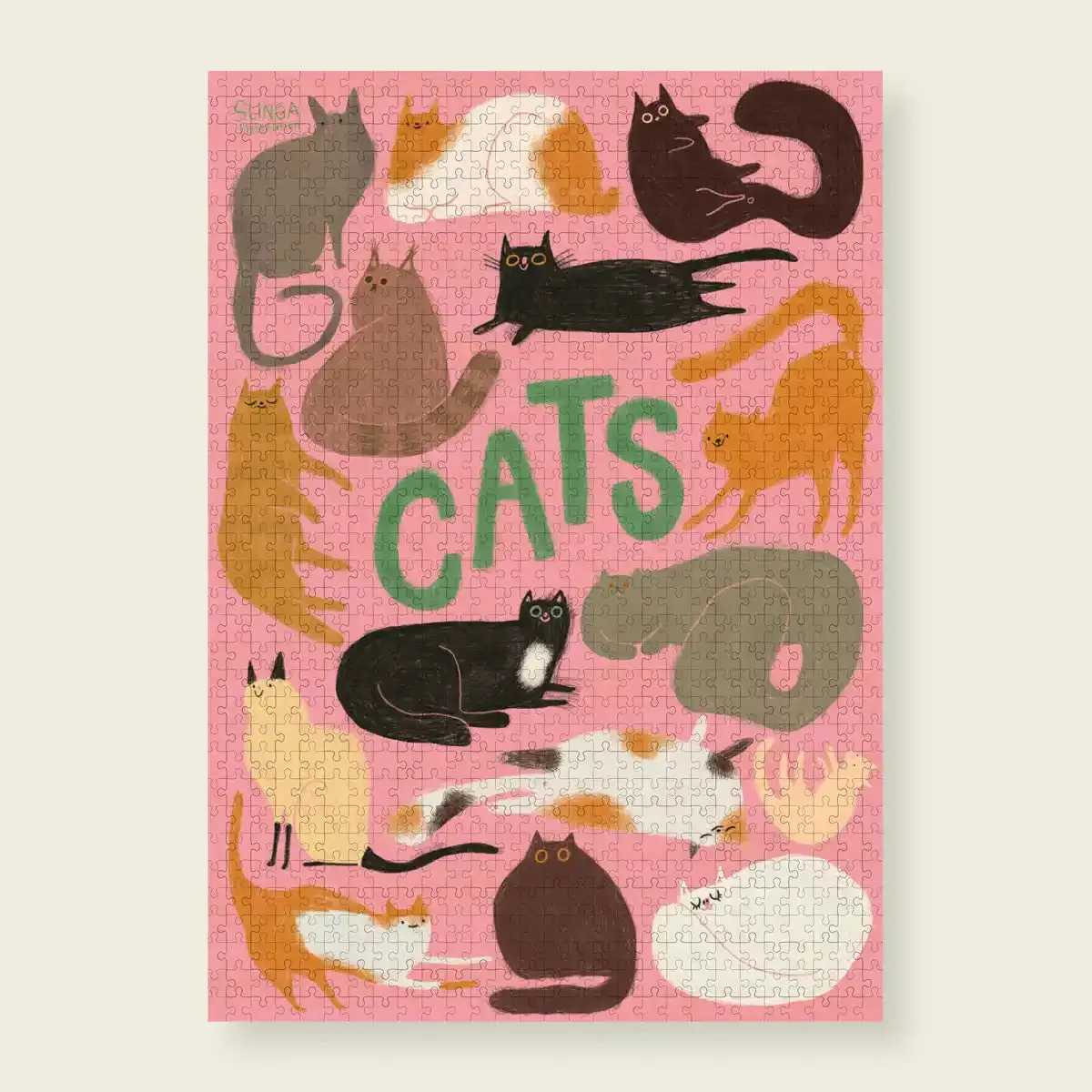‘Cats’ Puzzle by Slinga