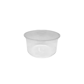 CCF 12OZ(D117MM) PET Plastic Deli Container - 500 Pieces/Case