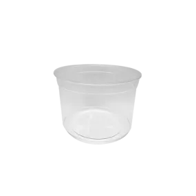 CCF 16OZ(D117MM) PET Plastic Deli Container - 500 Pieces/Case