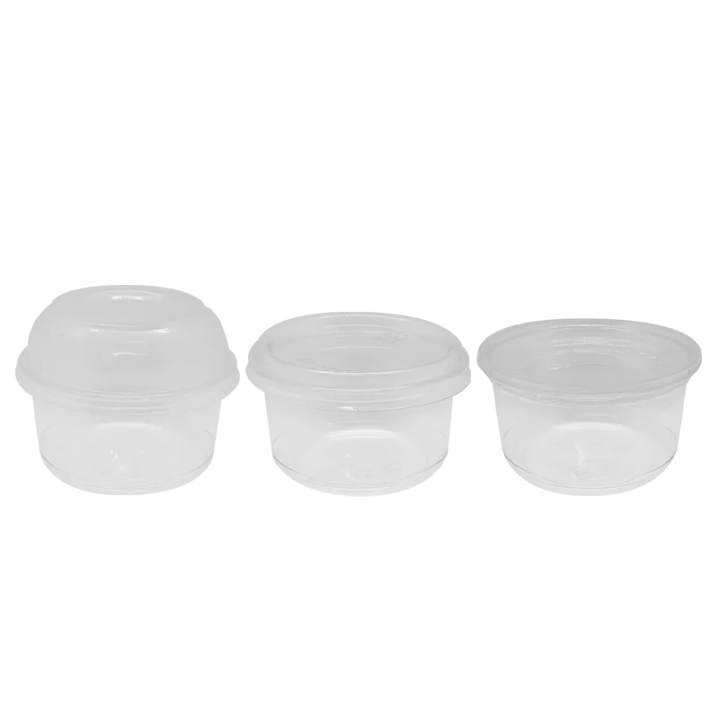CCF 32OZ(D117MM) PET Plastic Deli Container - 500 Pieces/Case