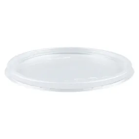 CCF 8-32OZ(D117MM) Deli PET Plastic Flat Lid - 500 Pieces/Case
