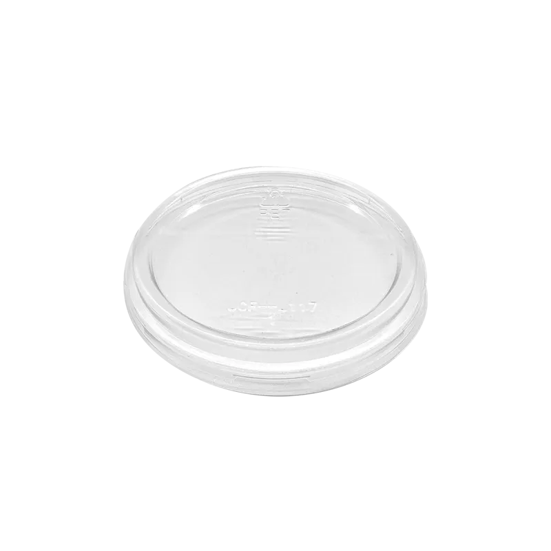 CCF 8-32OZ(D117MM) PET Deli Container Plastic Outer-Fit Lid - 500 Pieces/Case