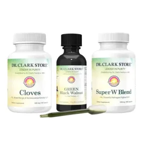 Cloves, Wormwood & Black Walnut Tincture by Dr. Hulda Clark