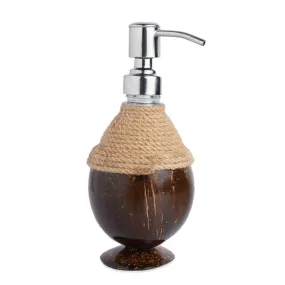 Coconut Shell Coir Pumb Soap Dispensers (Set of 1)