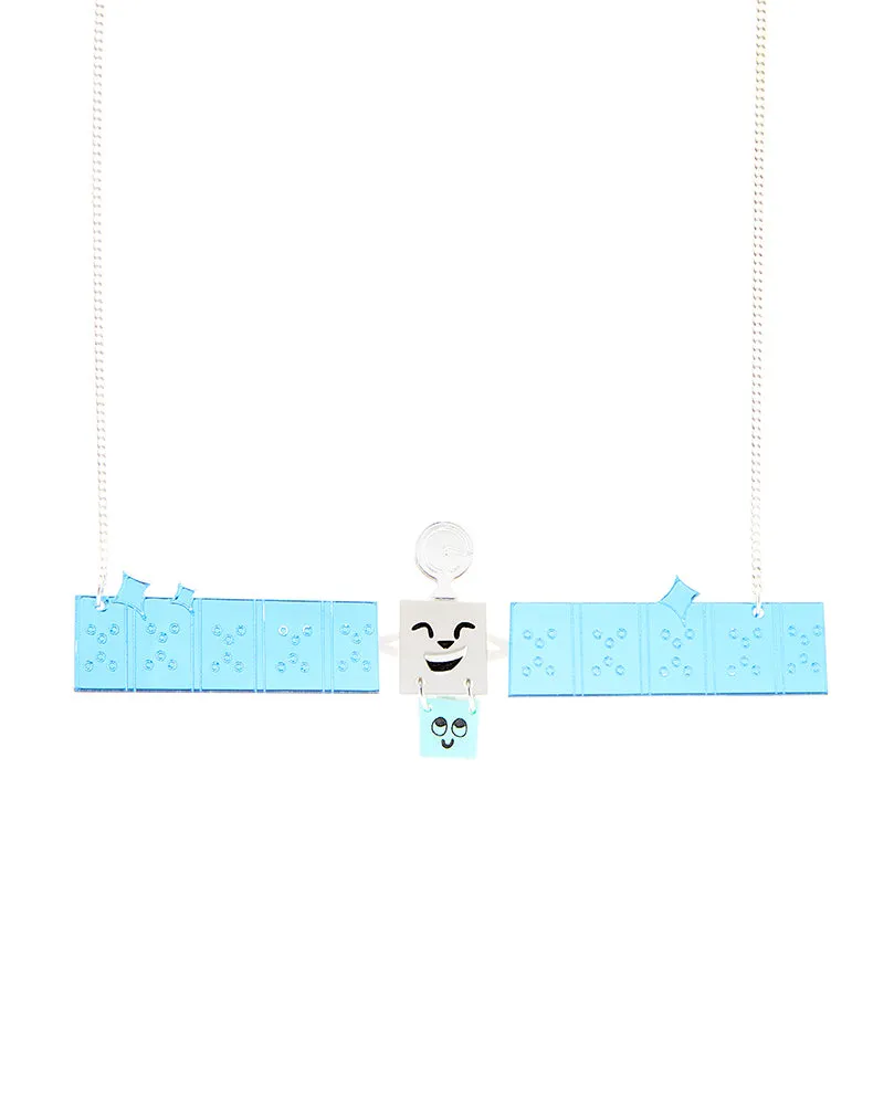 Comet Chaser and Lander Necklace