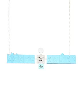 Comet Chaser and Lander Necklace