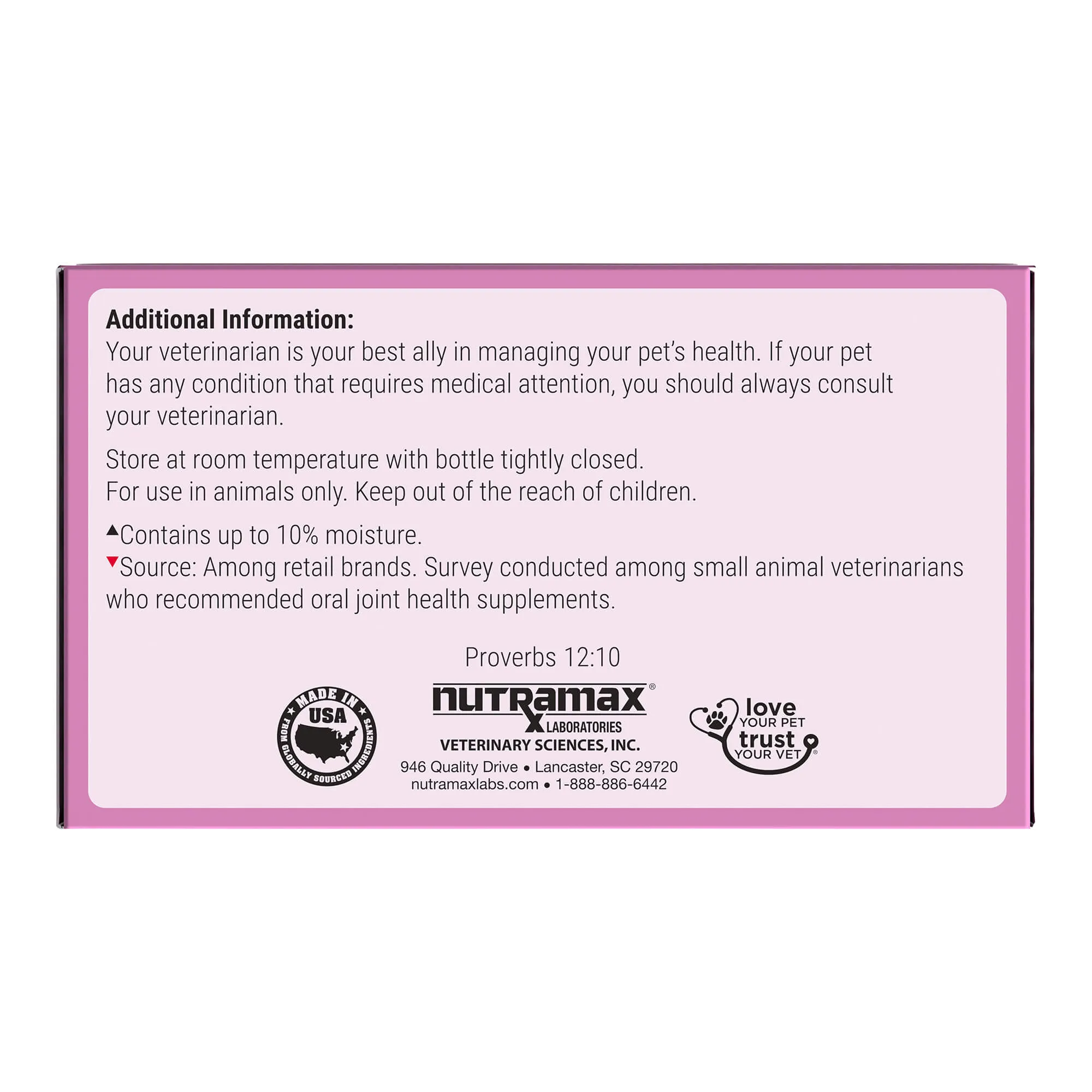 Cosequin Professional for Cats, 60 Capsules