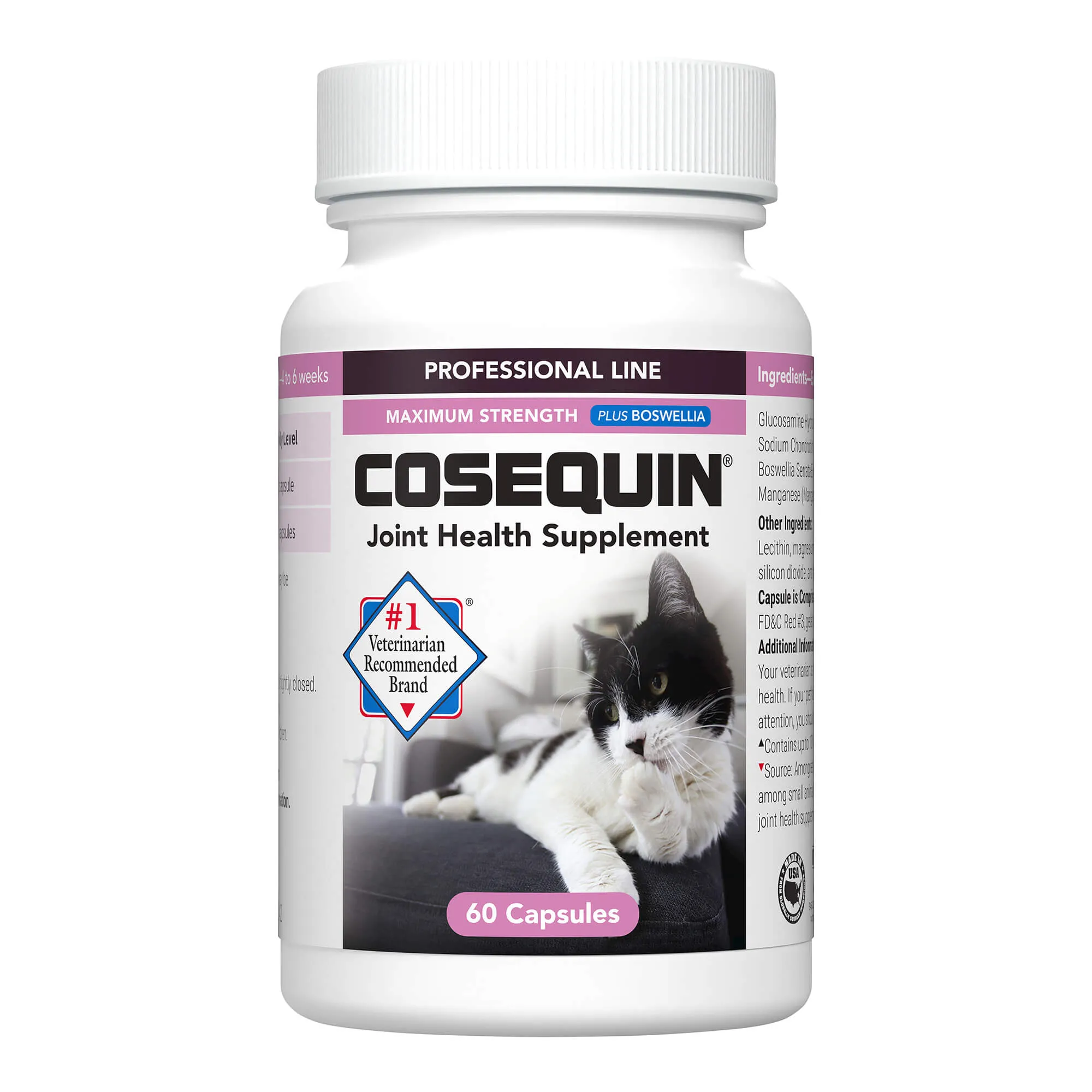 Cosequin Professional for Cats, 60 Capsules