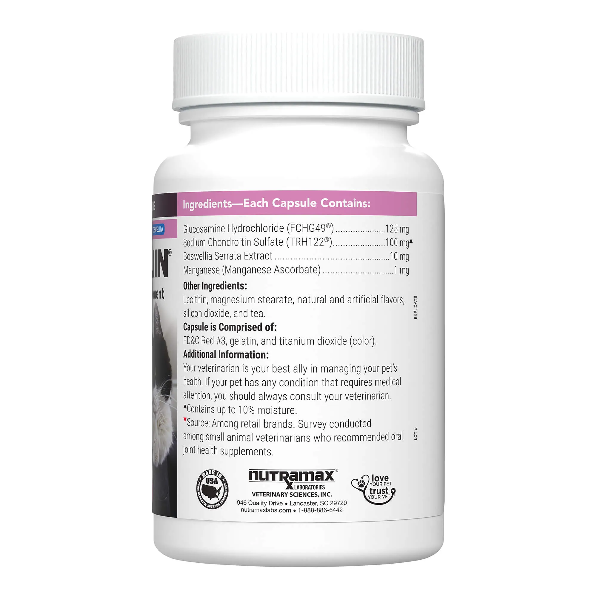 Cosequin Professional for Cats, 60 Capsules