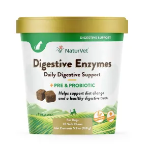 Digestive Enzymes Soft Chews with Prebiotics & Probiotics