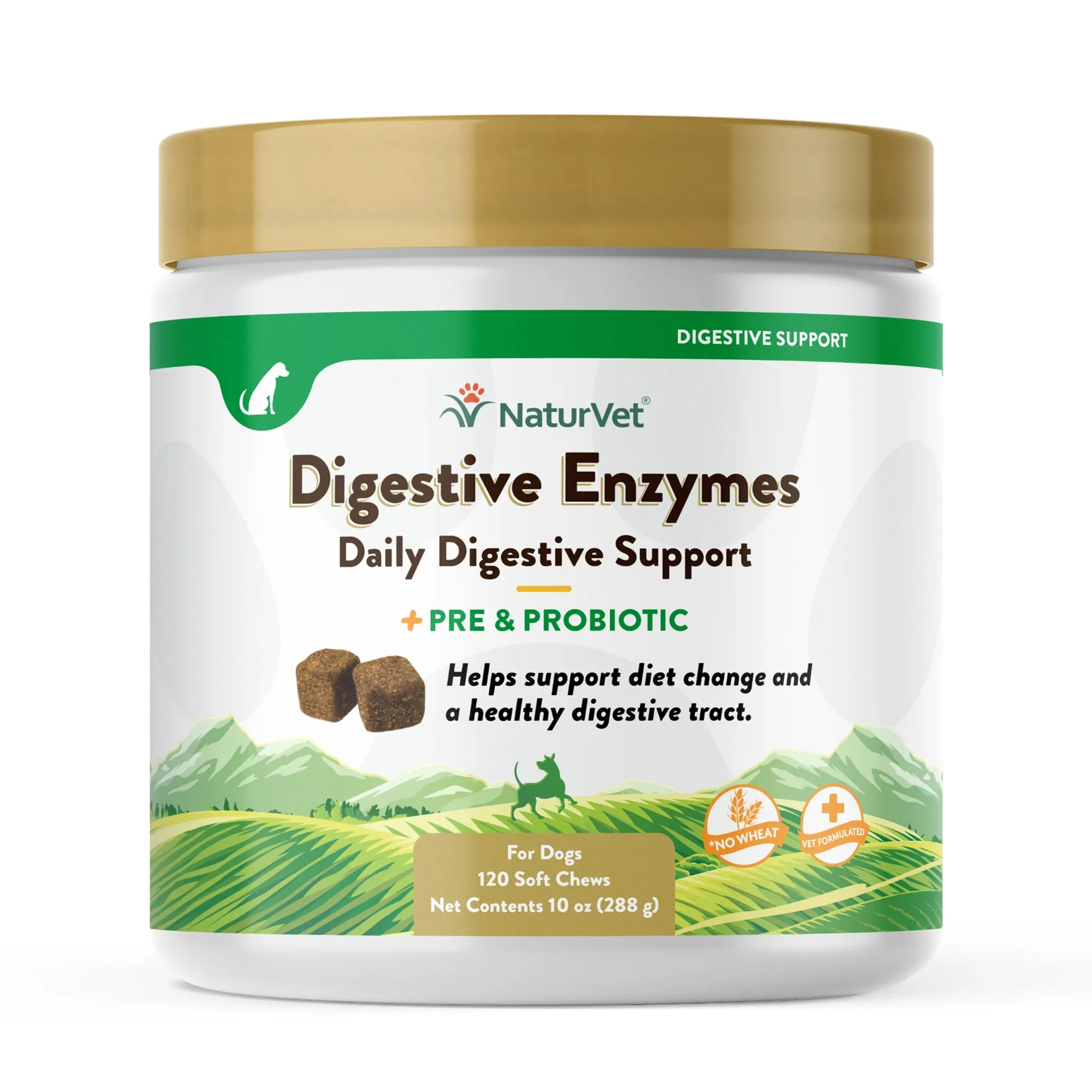 Digestive Enzymes Soft Chews with Prebiotics & Probiotics