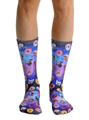 Dog Cravings Crew Socks (Unisex)