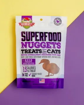 Duck Superfood Nuggets Cat Treats (Made in the USA)