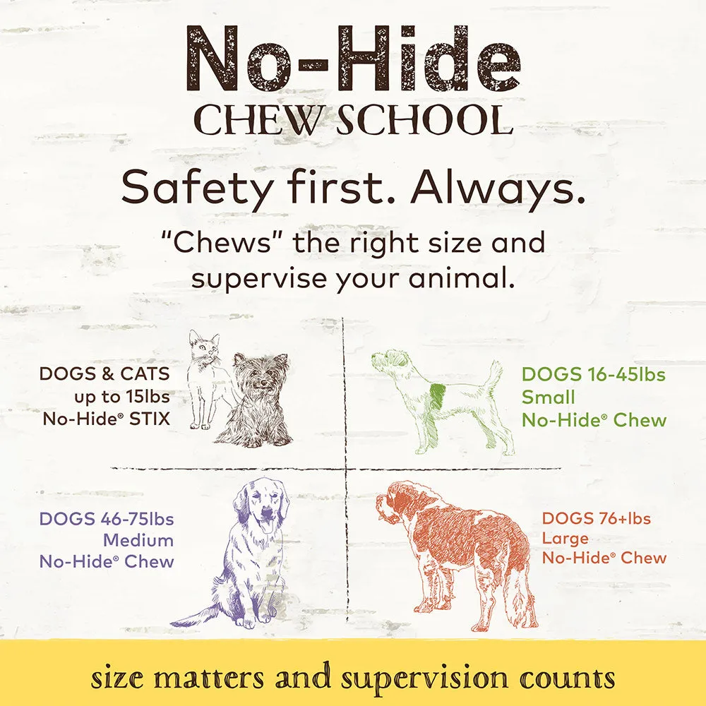 Earth Animal No-Hide Cage-Free Chicken Stix Dog & Cat Chews, 10 Pack