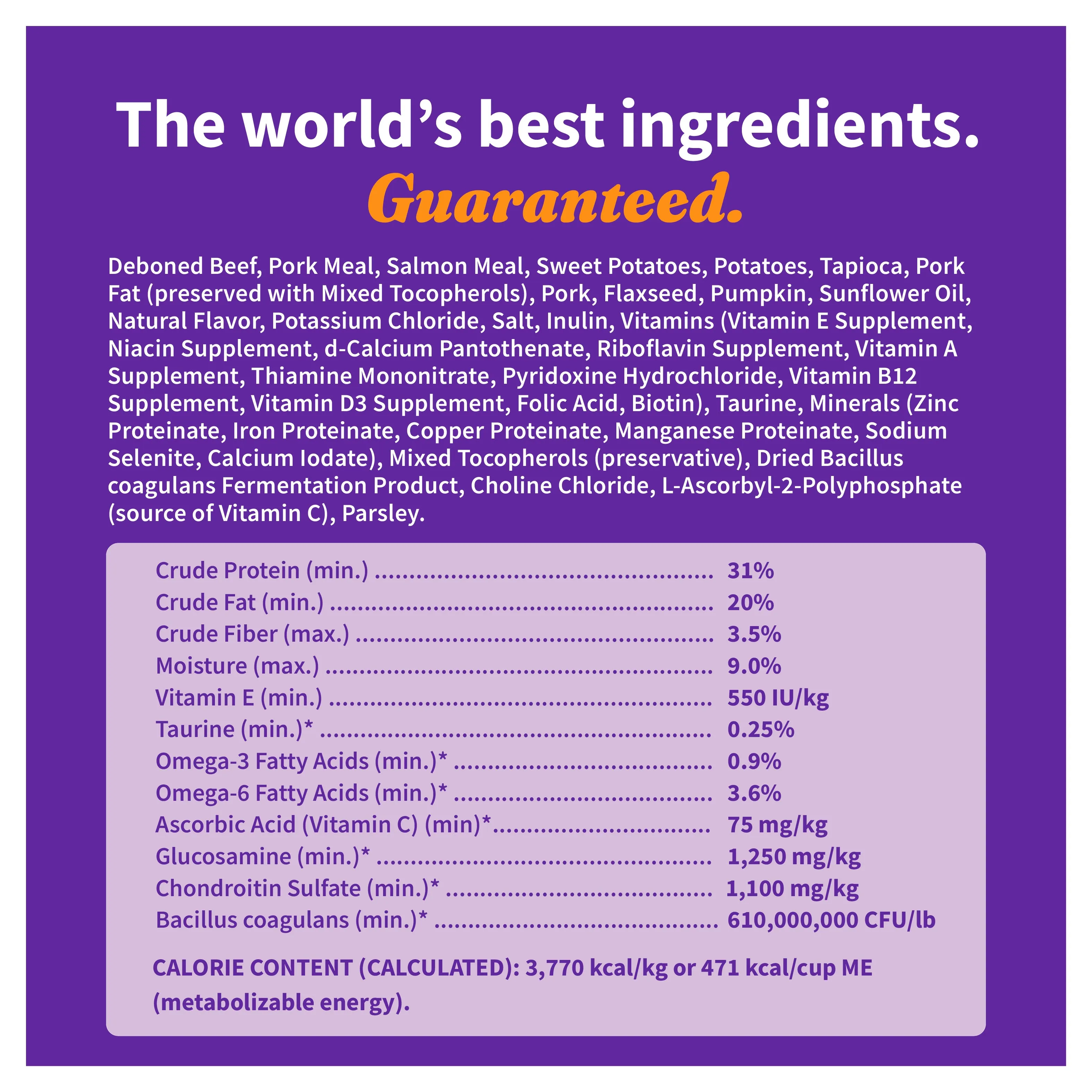 Elevate Grain Free Red Meat Recipe Small Breed Dry Dog Food