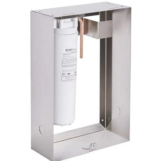 Elkay EF1500VRBC | Retrofit Filter Kit | 1500-gallon capacity, Vandal-Resistant Mounting Box