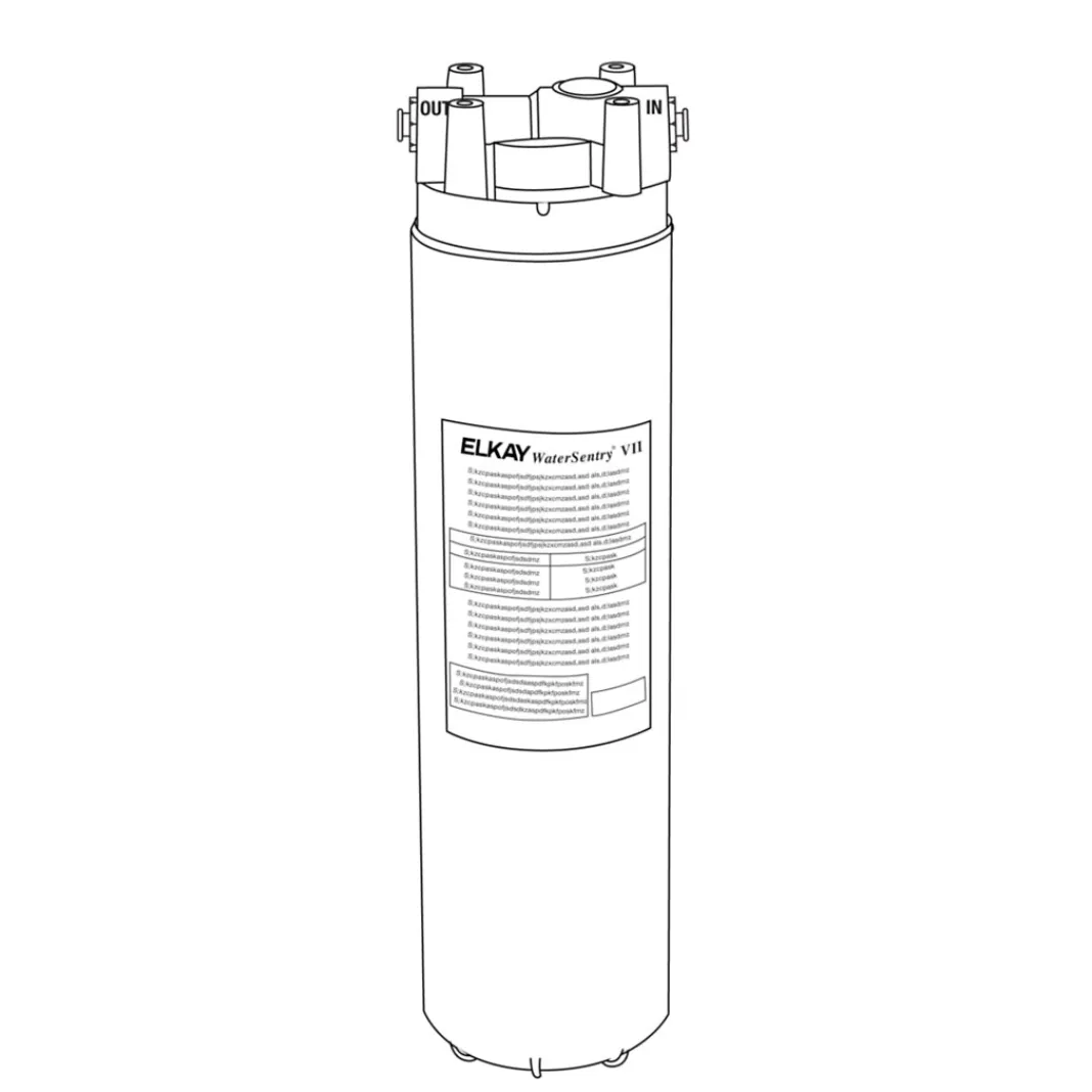 Elkay EWF172 | WaterSentry® VII Filter Kit | 1500-gallon capacity, For use with Elkay Filterless units