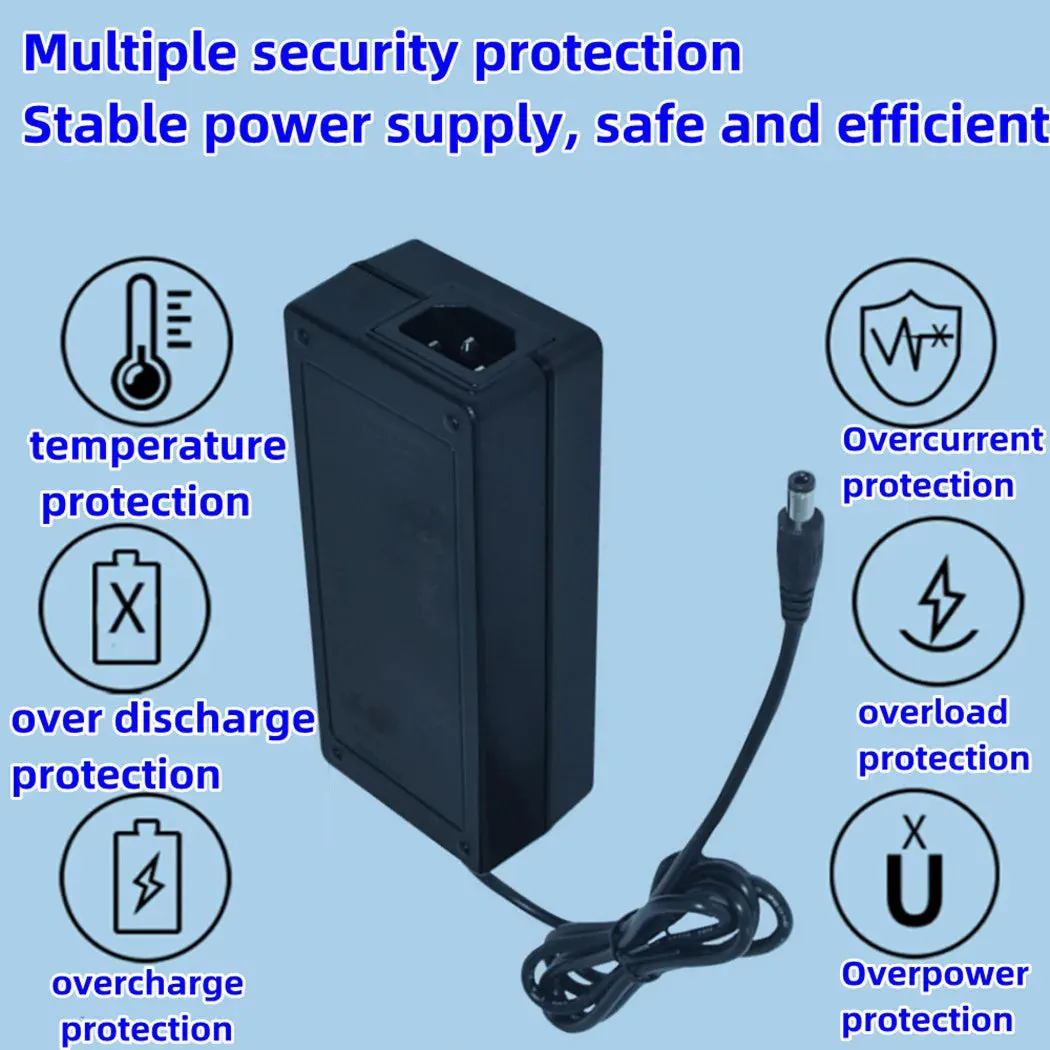 EU Plug Power Supply 5V 6V 7.5v 9V 12V 13.5V 15v 16V 18v 19V 20V 24V 25V 28V 29V 30V 31V 32V 36V 42V 48V 1A 2A 3A 4A 5A 6A Power Adapter