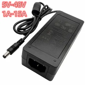 EU Plug Power Supply 5V 6V 7.5v 9V 12V 13.5V 15v 16V 18v 19V 20V 24V 25V 28V 29V 30V 31V 32V 36V 42V 48V 1A 2A 3A 4A 5A 6A Power Adapter