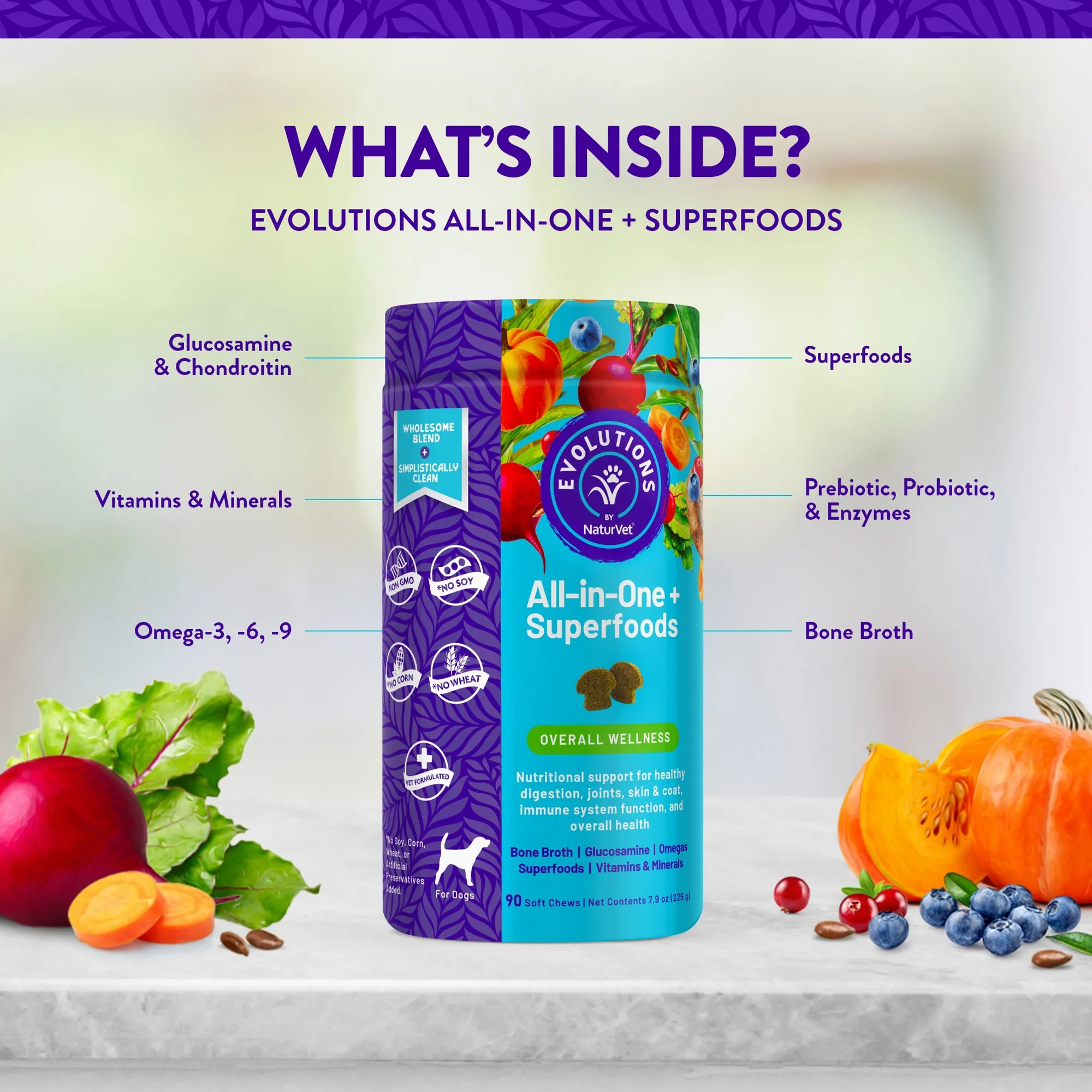 Evolutions - All-in-one   Superfoods Soft Chews