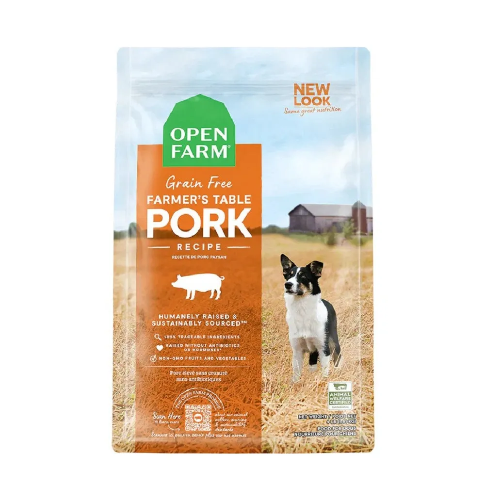 Farmer's Table Pork Dog Dry Food